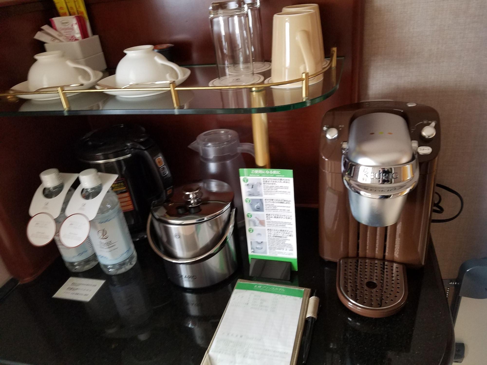 Sapporo Prince Hotel Εξωτερικό φωτογραφία A Nespresso machine in a hotel room